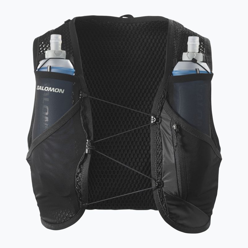 Vestă de alergare Salomon Active Skin 8 set black/metal