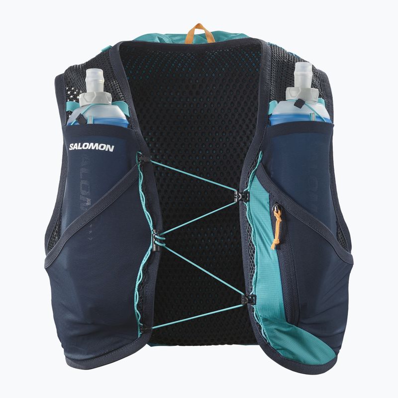 Vestă de alergare Salomon Active Skin 8 set tahitian tide/carbon