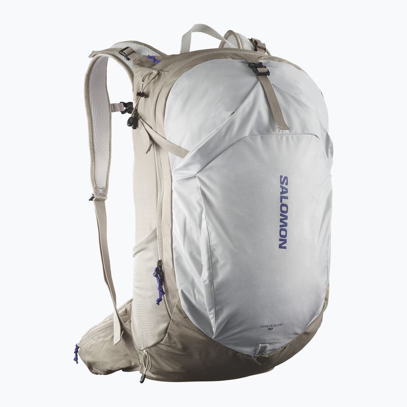 Rucsac turistic Salomon Trailblazer 30 l khaki/glacier gray