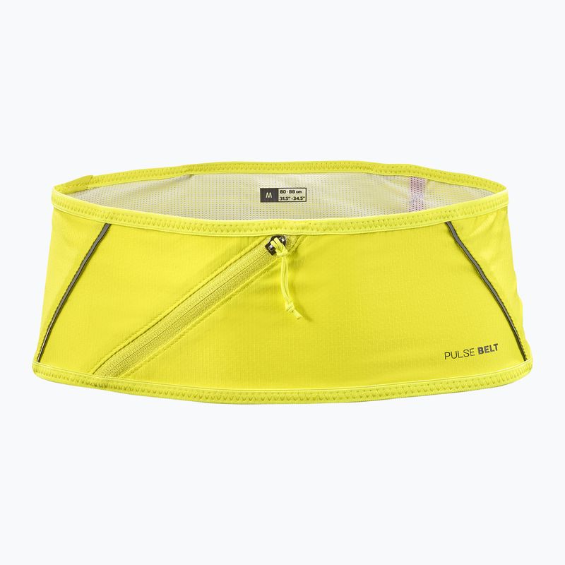 Centura de alergare Salomon Pulse sulphur spring/glacier gray 2