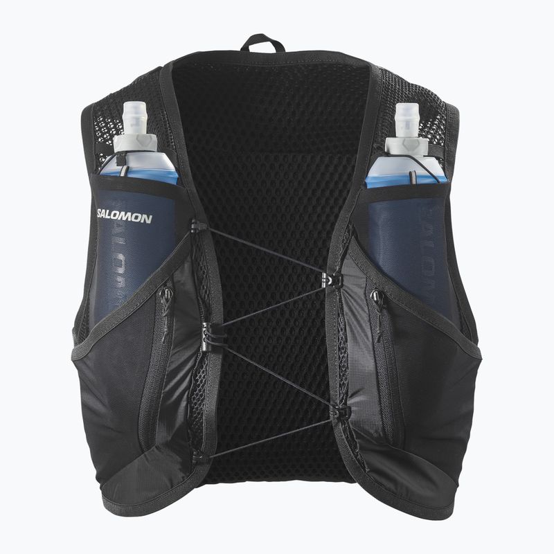 Vestă de alergare Salomon Active Skin 12 Set black/metal