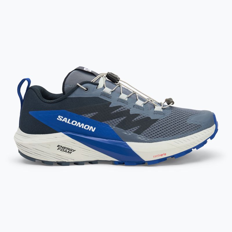 Încălțăminte de alergare pentru bărbați Salomon Sense Ride 5 grisaille/glacier/surf the web 2