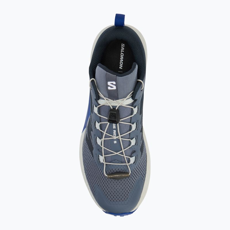 Încălțăminte de alergare pentru bărbați Salomon Sense Ride 5 grisaille/glacier/surf the web 5