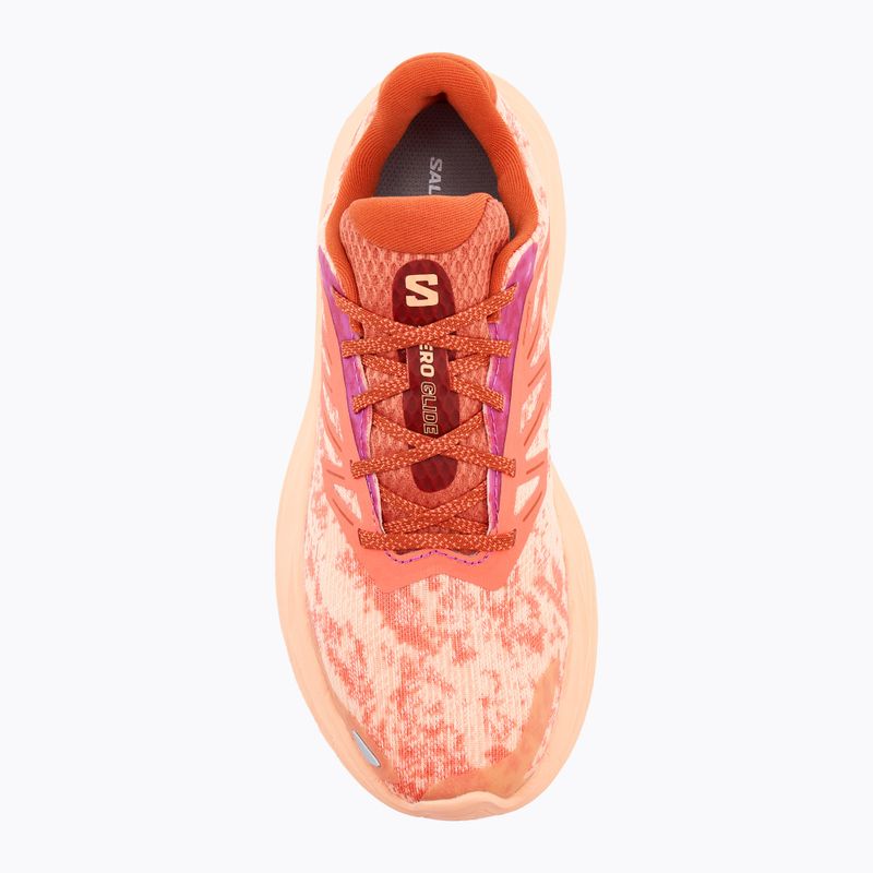 Încălțăminte de alergare pentru femei Salomon Aero Glide 2 spice route/peach quartz/fresh salmon 5
