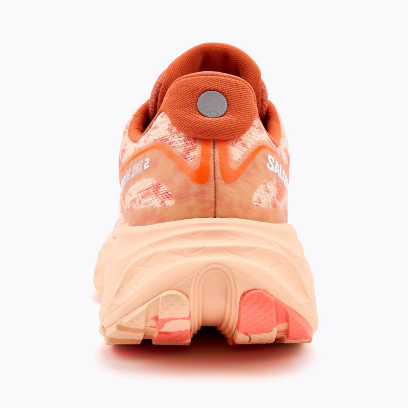 Încălțăminte de alergare pentru femei Salomon Aero Glide 2 spice route/peach quartz/fresh salmon 6