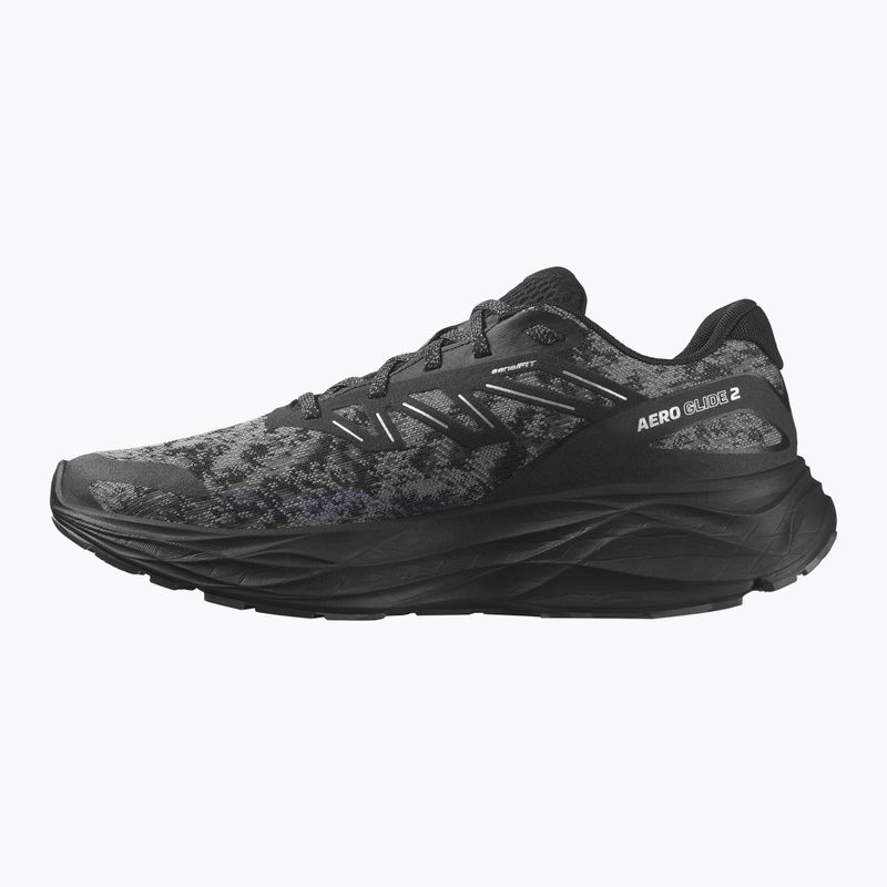 Încălțăminte de alergare pentru bărbați Salomon Aero Glide 2 black/phantom/ghost grey 10