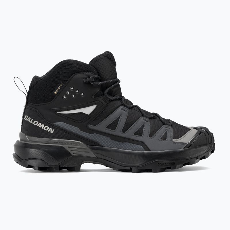 Încălțăminte turistică pentru bărbați Salomon X Ultra 360 MID GTX black/magnet/pewter 2