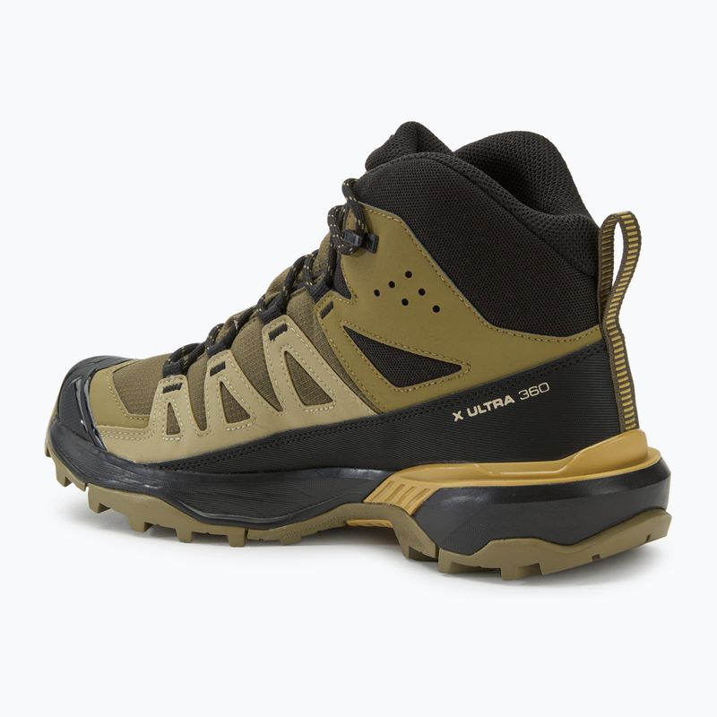 Încălțăminte de trekking pentru bărbați Salomon X Ultra 360 MID GTX olive night/slate green/southern moss 3