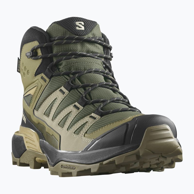 Încălțăminte de trekking pentru bărbați Salomon X Ultra 360 MID GTX olive night/slate green/southern moss 8