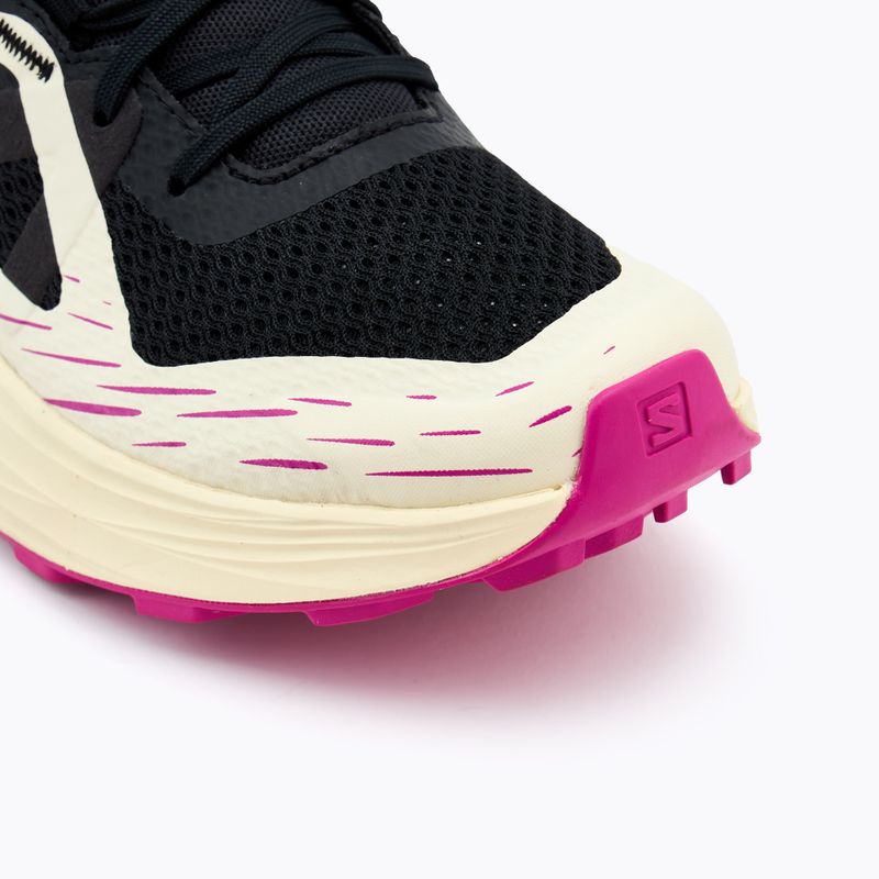 Încălțăminte de alergare pentru femei  Salomon Ultra Flow black/transparent yellow/rose violet 7