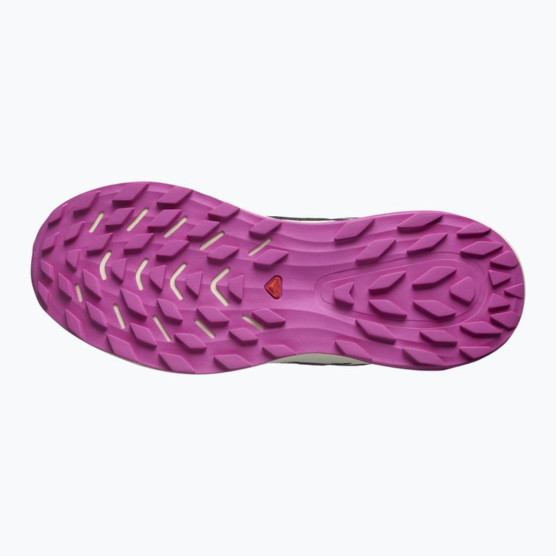 Încălțăminte de alergare pentru femei  Salomon Ultra Flow black/transparent yellow/rose violet 12