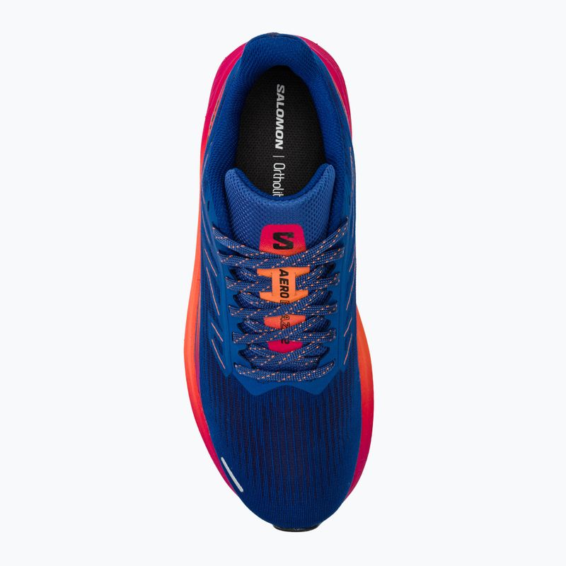 Încălțăminte de alergat pentru bărbați Salomon Aero Blaze 2 dragon fire/vivacious/surf the web 7
