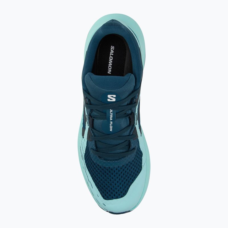 Încălțăminte de alergare pentru femei  Salomon Ultra Flow GTX deep dive/tanager turquoise/carbon 5