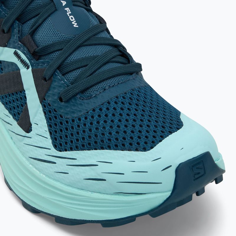 Încălțăminte de alergare pentru femei  Salomon Ultra Flow GTX deep dive/tanager turquoise/carbon 7
