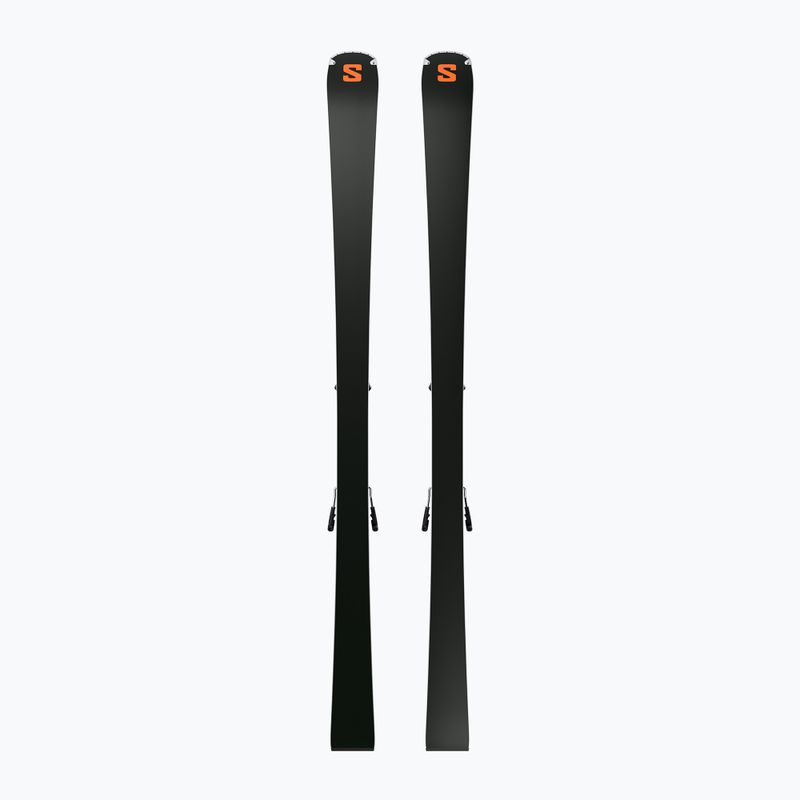 Schiuri de coborâre Salomon S/Max 10 XT + legături MI12 GW copen blue/black/neon red 2