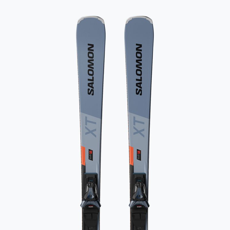 Schiuri de coborâre Salomon S/Max 10 XT + legături MI12 GW copen blue/black/neon red 5