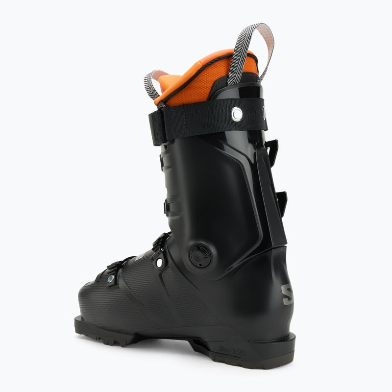 Încălțăminte de schi pentru bărbați Salomon S/Pro Alpha 100 GW black/dark grey metallic/orange tiger 2