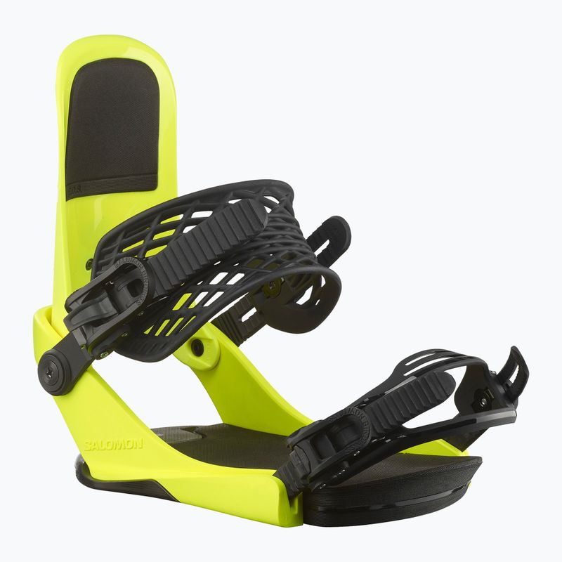 Legături de snowboard Salomon EDB neon yellow