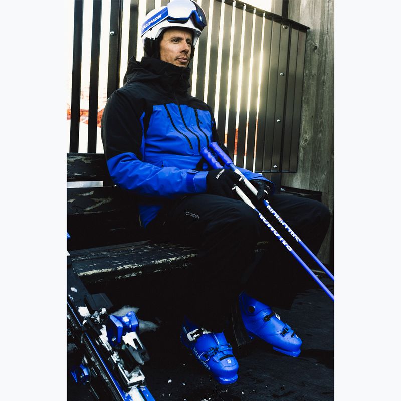 Ghete de schi pentru bărbați Salomon S/Pro Race 140 race blue/white/process blue 12