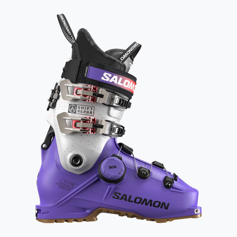 Încălțăminte de schi pentru femei Salomon Shift Alpha Boa 115 W ultra violet/black/black 6