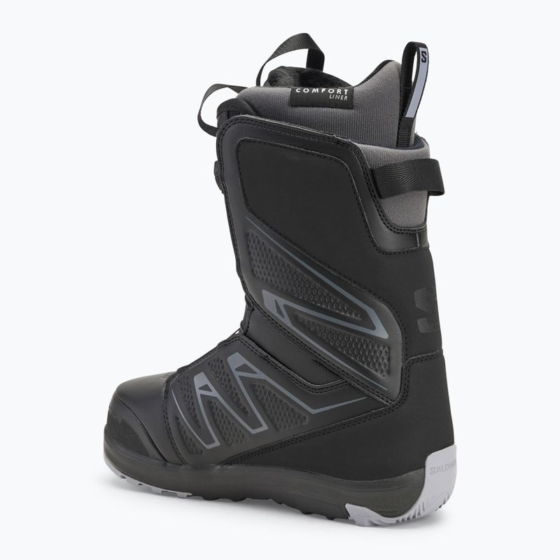 Ghete de snowboard pentru femei Salomon Ivy Boa SJ Boa W black/black/lilac gray 2