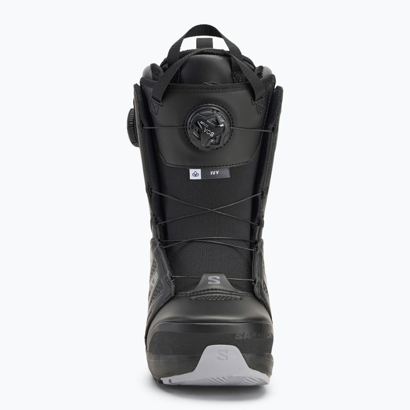 Ghete de snowboard pentru femei Salomon Ivy Boa SJ Boa W black/black/lilac gray 3