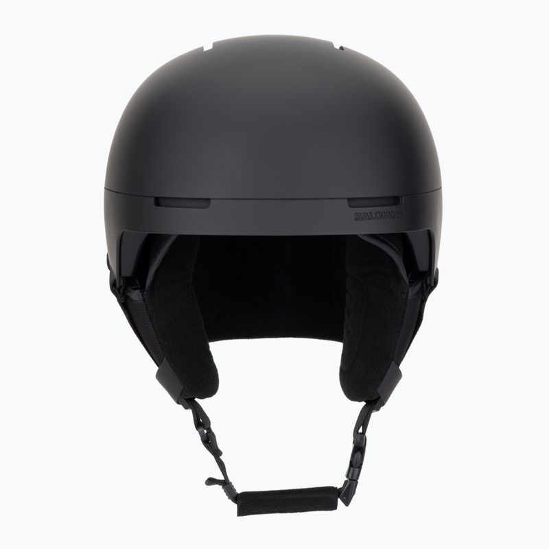 Cască de schi Salomon Brigade Round Fit black 2