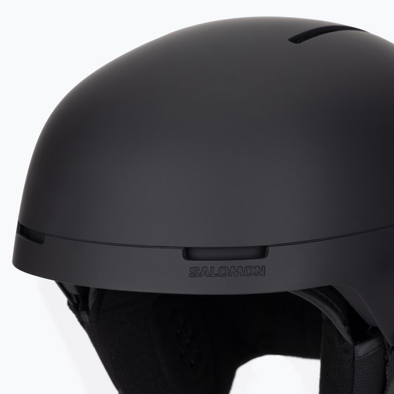 Cască de schi Salomon Brigade Round Fit black 7