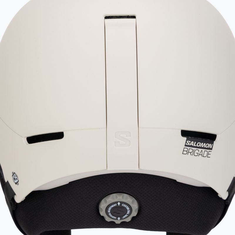 Cască de schi Salomon Brigade Round Fit rainy day 9
