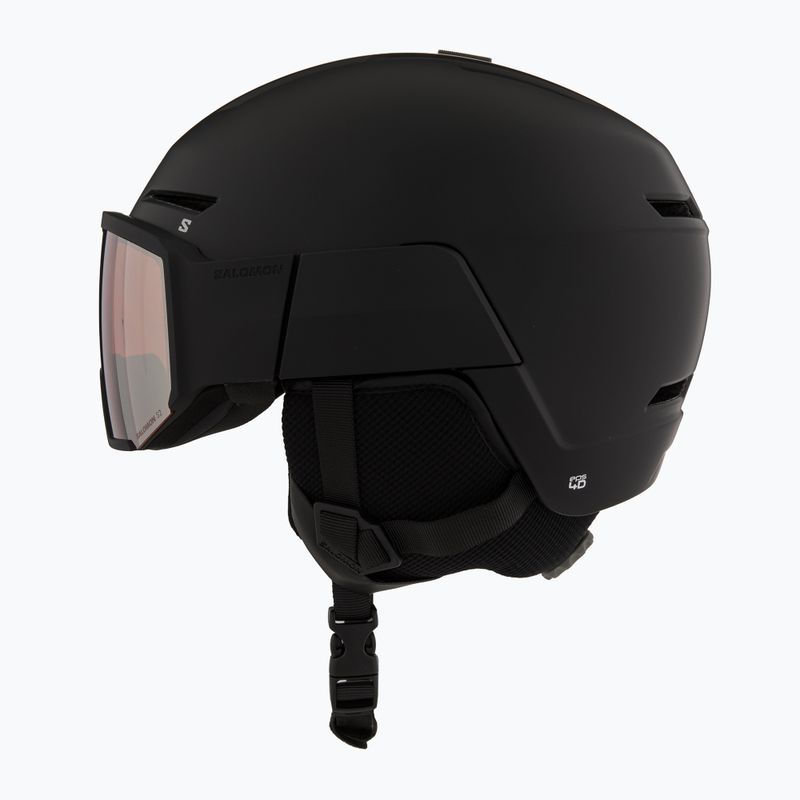 Cască de schi Salomon Osmo black/flash tonic orange 3