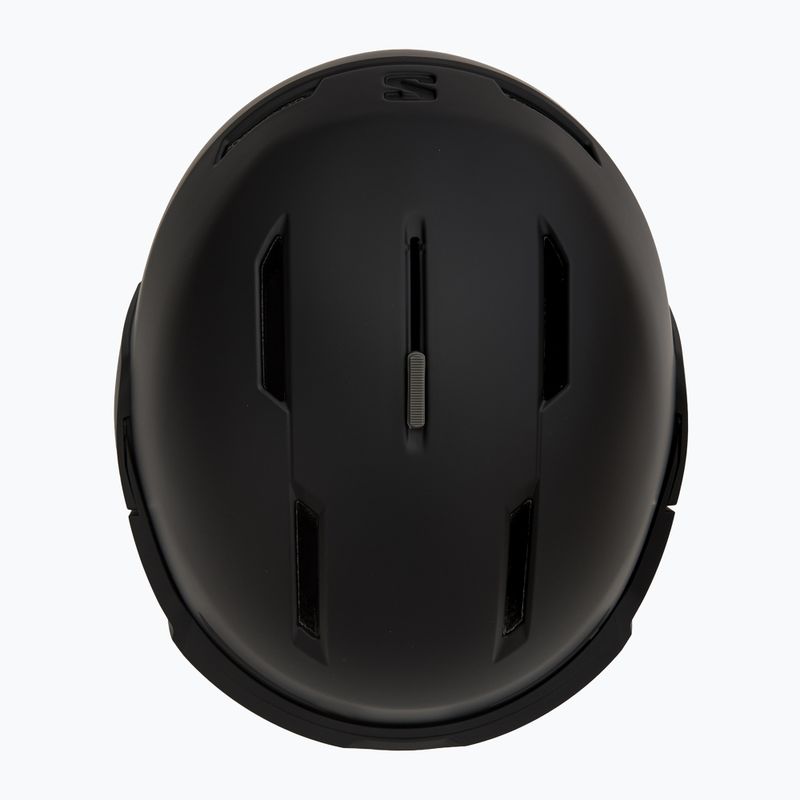 Cască de schi Salomon Osmo black/flash tonic orange 6