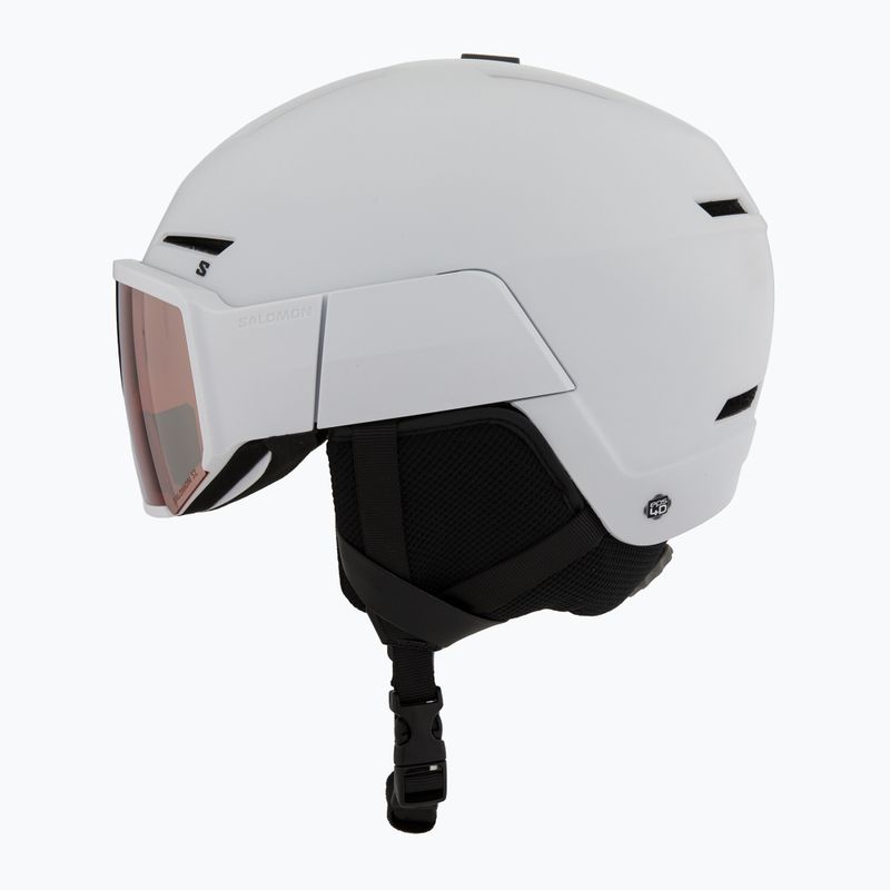 Cască de schi Salomon Osmo white/flash tonic orange 3