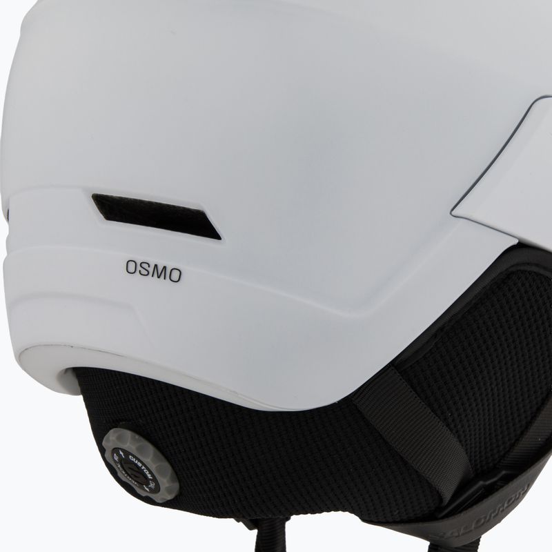 Cască de schi Salomon Osmo white/flash tonic orange 7