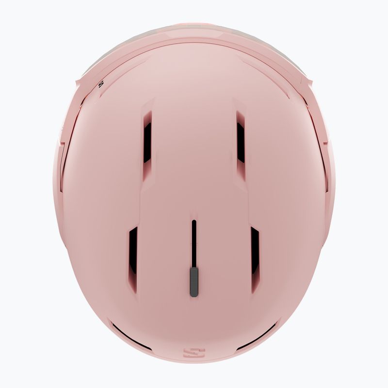 Cască de schi Salomon Osmo heavenly pink/black/flash tonic orange 5