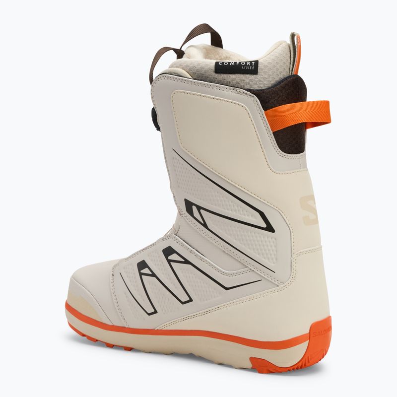 Încălțăminte de snowboard pentru bărbați Salomon Launch Boa SJ Boa rainy day/birch/vibrant orange 2