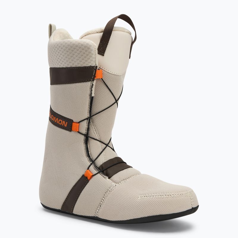 Încălțăminte de snowboard pentru bărbați Salomon Launch Boa SJ Boa rainy day/birch/vibrant orange 5