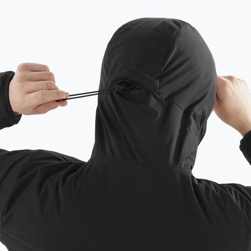 Geacă căptușită pentru bărbați Salomon Mountain Flex deep black 4