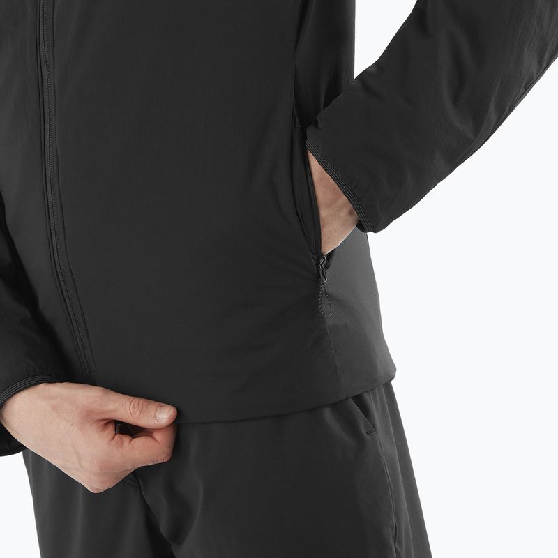 Geacă izolată pentru bărbați Salomon Mountain Flex deep black 5