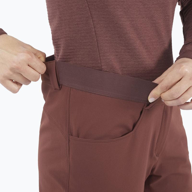 Pantaloni de trekking pentru femei  Salomon Wayfarer Warm rum raisin 3