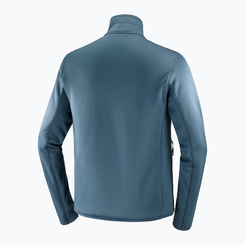 Bluză de trekking pentru bărbați Salomon Essential Midwarm Fz midnight navy 7