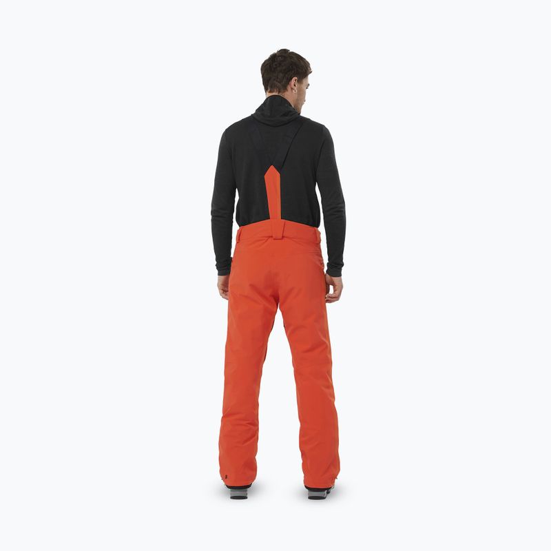 Pantaloni de schi pentru bărbați Salomon Edge cherry tomato 2