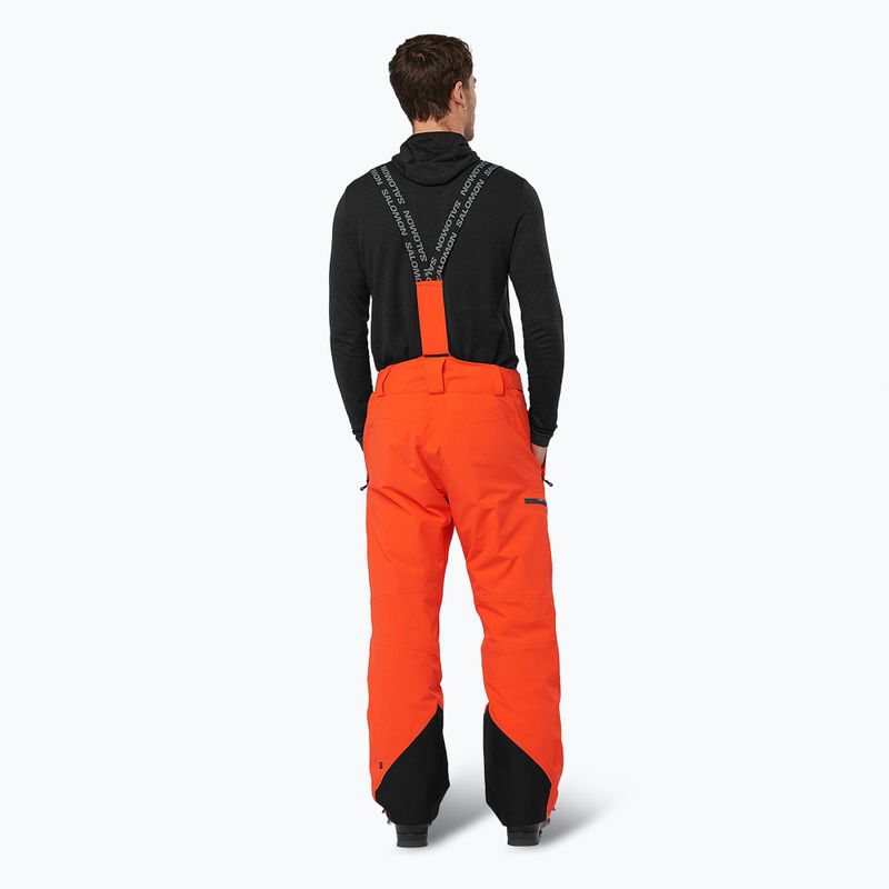 Pantaloni de schi pentru bărbați Salomon Brilliant cherry tomato 2