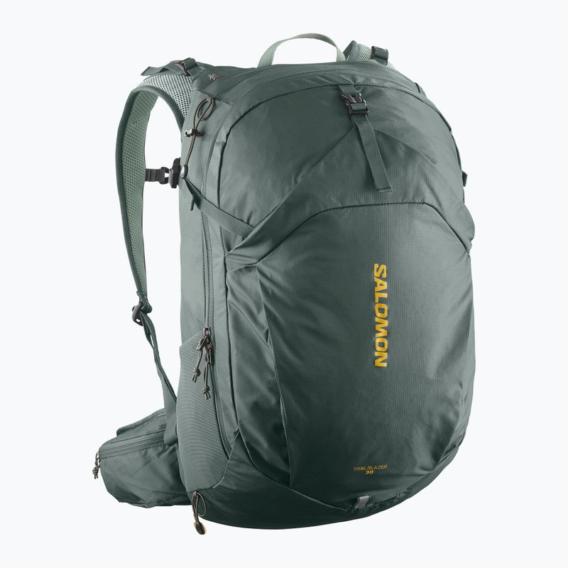 Rucsac turistic Salomon Trailblazer 30 l urban chic/green milieu