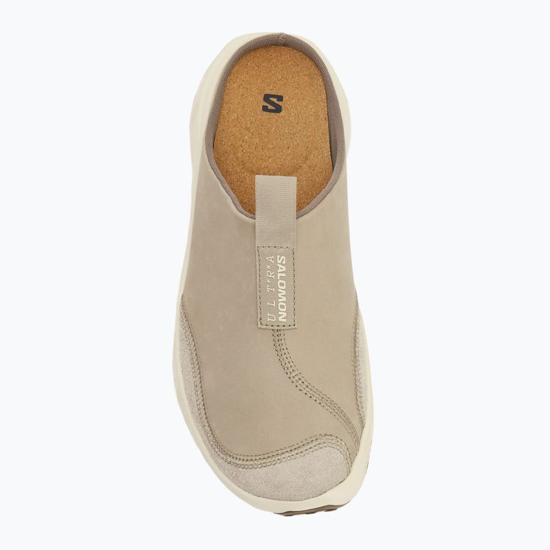 Papuci Salomon Reelax Slide Ultra vintage khaki/almond milk/falcon 5