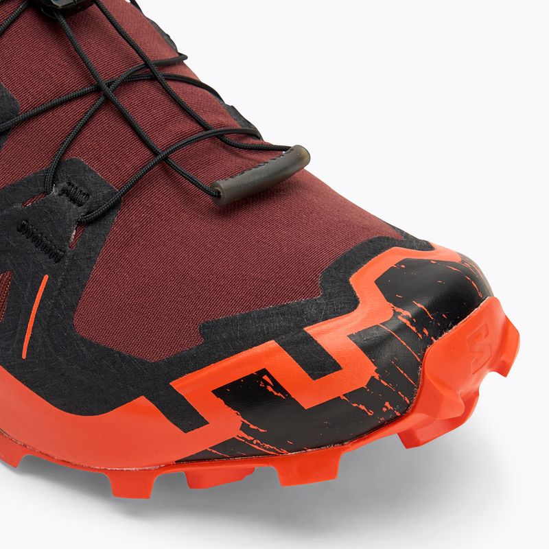 Încălțăminte de alergare pentru bărbați Salomon Speedcross 6 rum raisin/cherry tomato/cognac 7