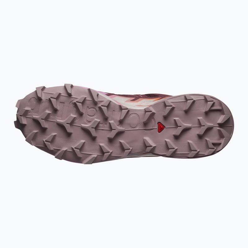 Pantofi de alergare damă Salomon Speedcross 6 catawba grape/papaya/deauville mauve 12