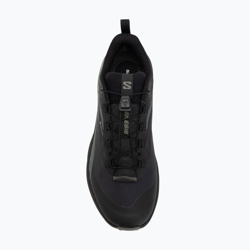 Încălțăminte de alergare pentru bărbați  Salomon Genesis GTX black/agave green/urban chic 5