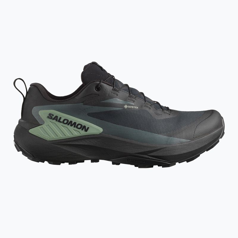 Încălțăminte de alergare pentru bărbați  Salomon Genesis GTX black/agave green/urban chic 9