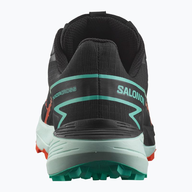 Încălțăminte de alergare pentru bărbați Salomon Thundercross black/cherry tomato/electric green 11