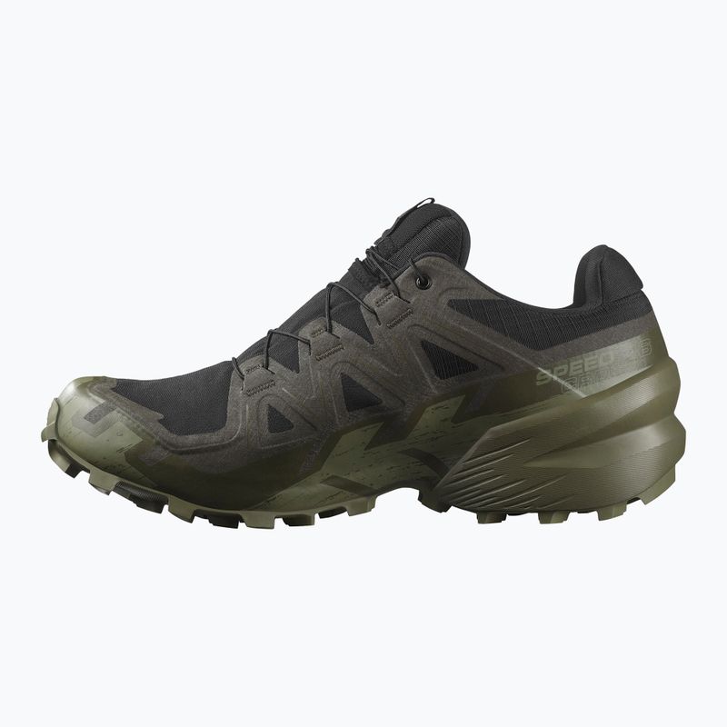 Încălțăminte de alergare pentru bărbați  Salomon Speedcross 6 GTX black/peat/deep lichen green 3